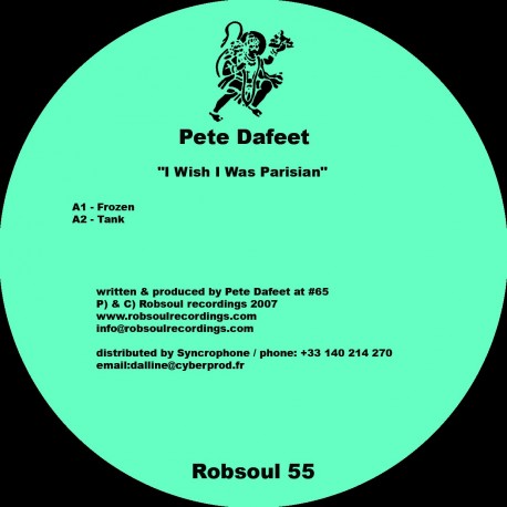 Pete Dafeet - " I Wish I Was Parisian" 